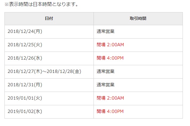 is6com年末年始スケジュール