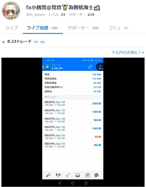 スマホトレードライブ