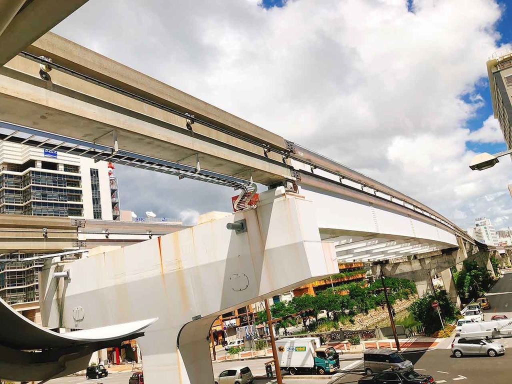 ゆいレールの線路（沖縄）【適材適食】小園亜由美（管理栄養士・野菜ソムリエ上級プロ）