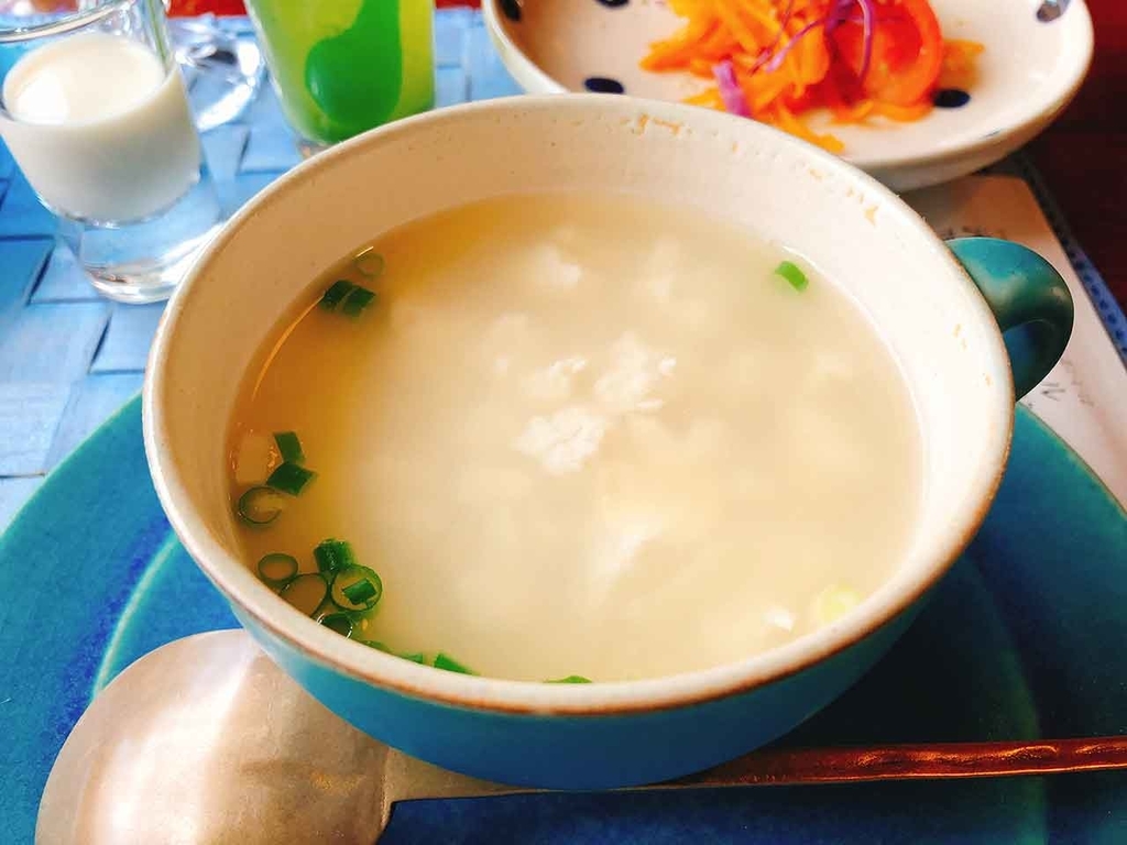 ゆしどうふのスープ（沖縄第一ホテル「薬膳朝食」）【適材適食】小園亜由美（管理栄養士・野菜ソムリエ上級プロ）