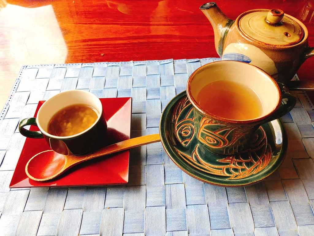 「押し麦と緑豆」ぜんざい（沖縄第一ホテル「薬膳朝食」）【適材適食】小園亜由美（管理栄養士・野菜ソムリエ上級プロ）