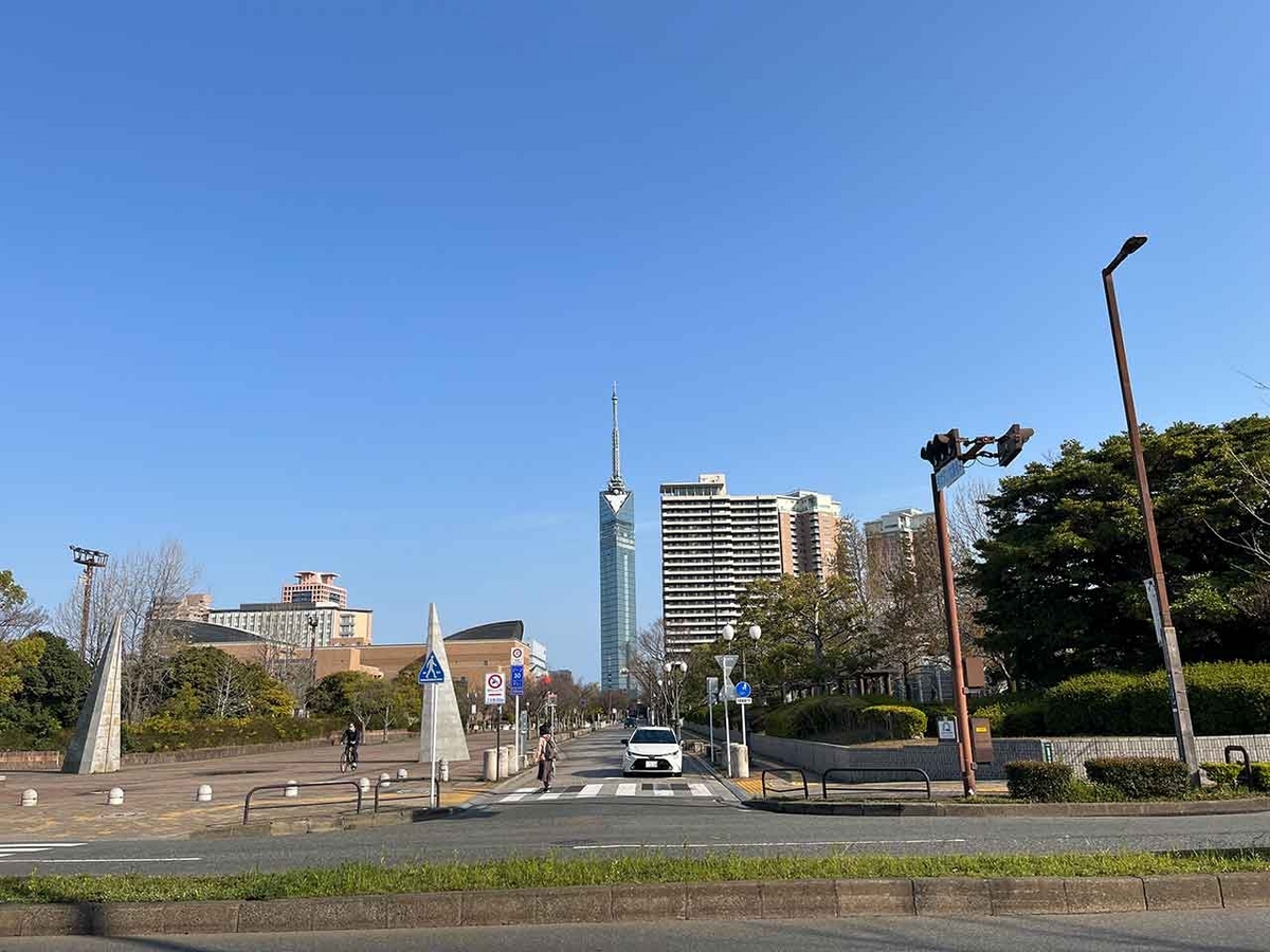 「私のペースで楽しくランラン♪ランニング72本目」咲き始めた桜を探しながらPayPayドームを目指すコース＠福岡【適材適食】小園亜由美（管理栄養士・野菜ソムリエ上級プロ）糖尿病専門・甲状腺専門クリニック勤務＠福岡姪浜・福岡天神