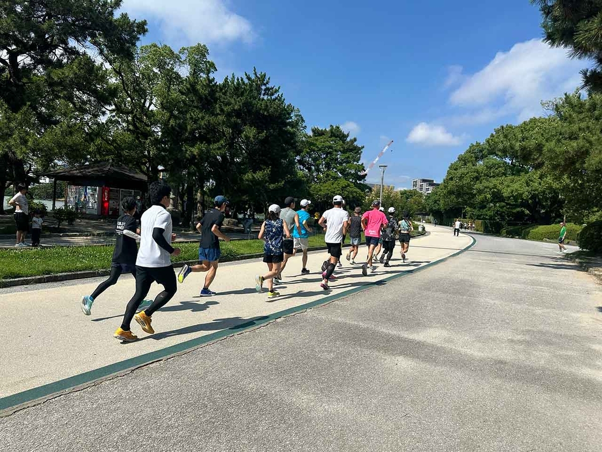 「私のペースで楽しくランラン♪ランニング224本目」姪浜から大濠公園を廻って戻ってくるコース【適材適食】小園亜由美（管理栄養士・野菜ソムリエ上級プロ）糖尿病専門・甲状腺専門二田哲博クリニック勤務＠福岡姪浜・福岡天神