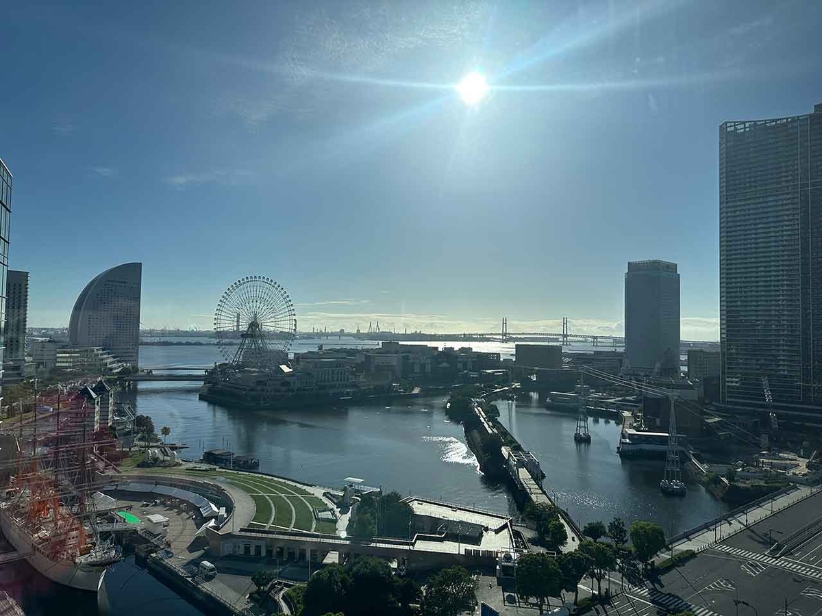 「旅ラン：夏の横浜みなとみらい前篇」横浜へ（＠夏の横浜2025その3）【適材適食】小園亜由美（管理栄養士・野菜ソムリエ上級プロ）糖尿病専門・甲状腺専門二田哲博クリニック勤務＠福岡姪浜・福岡天神