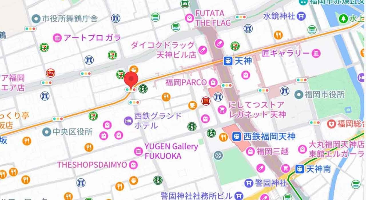「黒くて長くてカラフルな水玉犬が天神に出現！？」アートなベンチを増やしている福岡市【適材適食】小園亜由美（管理栄養士・野菜ソムリエ上級プロ）糖尿病専門・甲状腺専門二田哲博クリニック勤務＠福岡姪浜・福岡天神