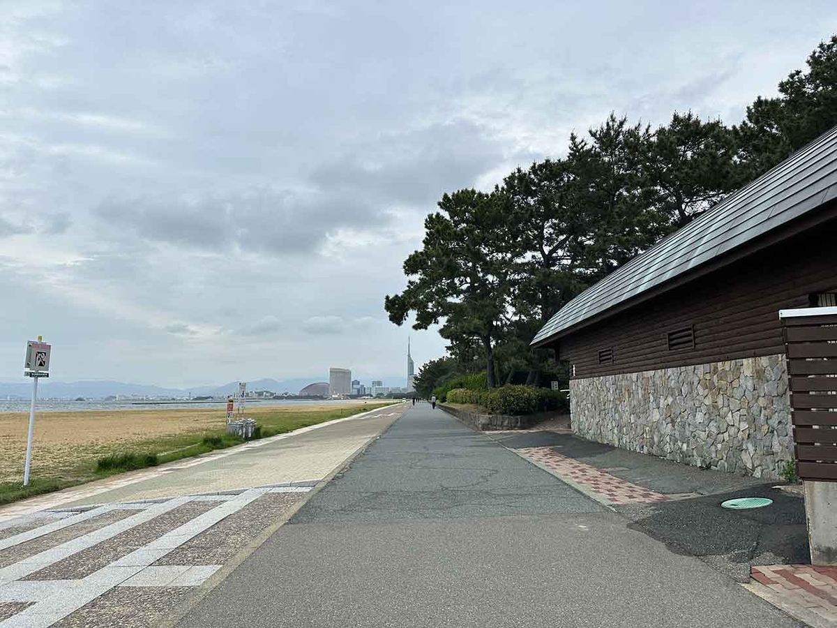 「私のペースで楽しくランラン♪ランニング（時々ウォーキング）302本目」マリナタウン海浜公園を廻る四角いコース【適材適食】小園亜由美（管理栄養士・野菜ソムリエ上級プロ）糖尿病専門・甲状腺専門二田哲博クリニック勤務＠福岡姪浜・福岡天神