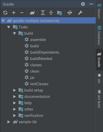 Gradle で Multi-project を作成する ( その6 )( Multi-project は settings.gradle に ...