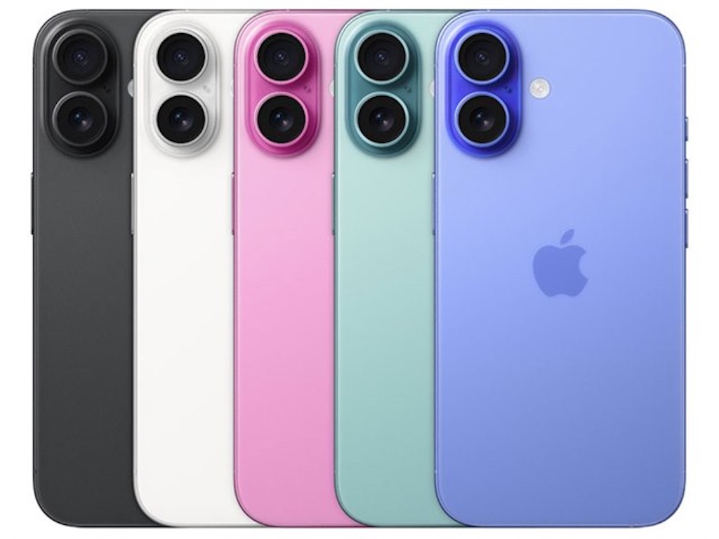 iPhone16のカラーバリエーション