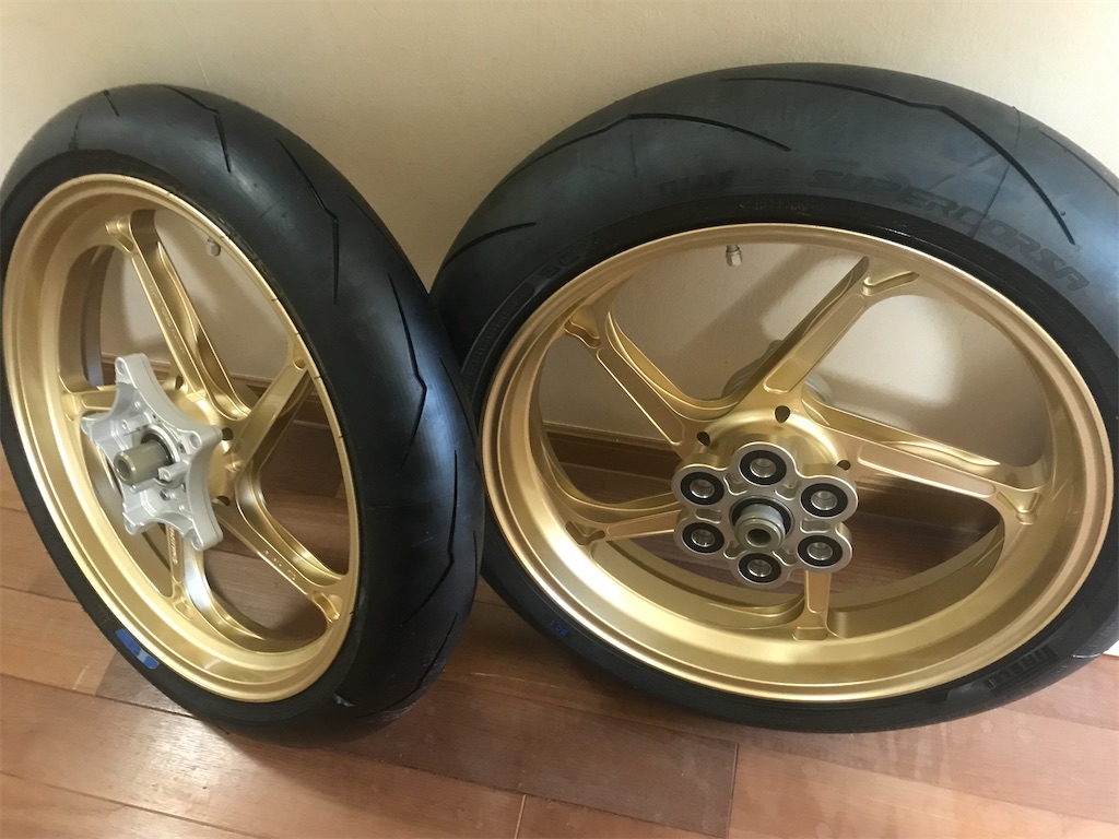 ザム ZXR400 ZX6R GPZ400F ゲイルホイール用 XAM製 クラッシック