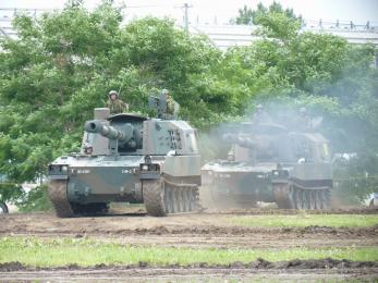 P1010387模擬戦闘展示