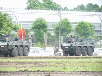 P1010383模擬戦闘展示