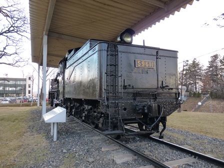 広尾郡大樹町 柏林公園のSL保存機 9600形59611 - 藻岩颪に豊河の