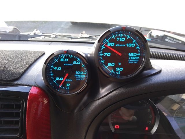 jb23 ジムニー ブースト計と油温計とステー ブースト計の取り付け｜JB23ジムニー6型 - JIMNY LIFE｜ジムニーライフ