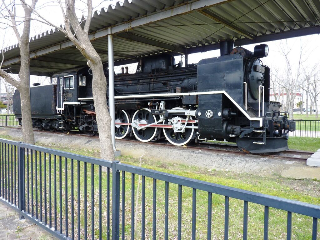 釧路市幸町 幸町公園のSL保存機 C58 106 お召し列車牽引の栄光 - 藻岩