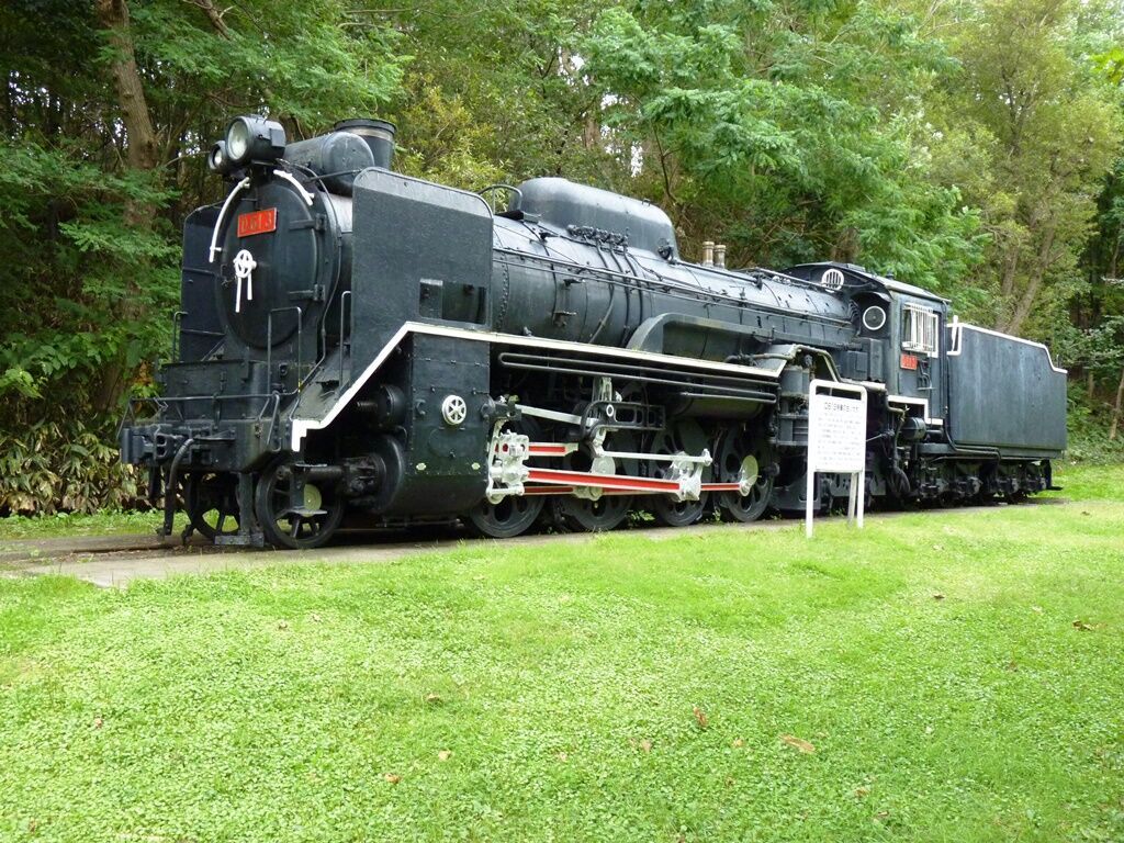 D61型蒸気機関車(80分の1) D61型蒸気機関車(80分の1) （夕張鉄道鹿ノ谷機関区の蒸気機関車