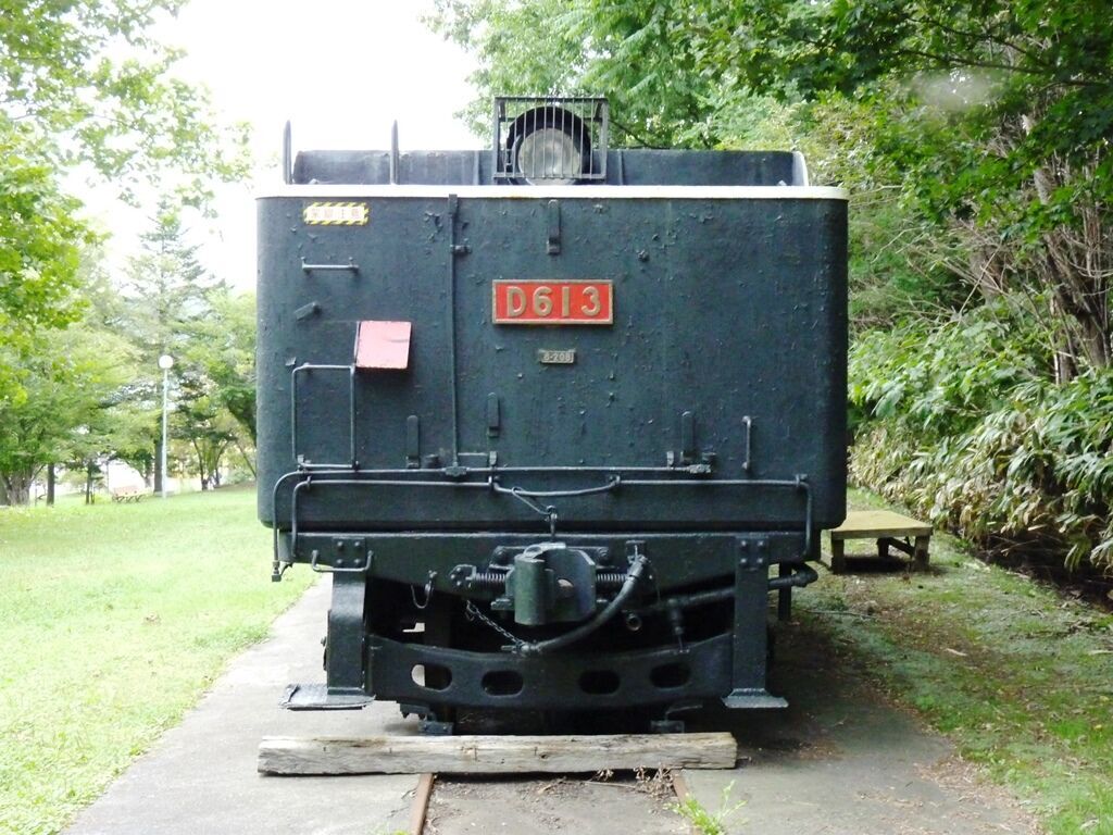 留萌市見晴町 見晴公園のD61 3 ～唯一の現存するD61型蒸気機関車