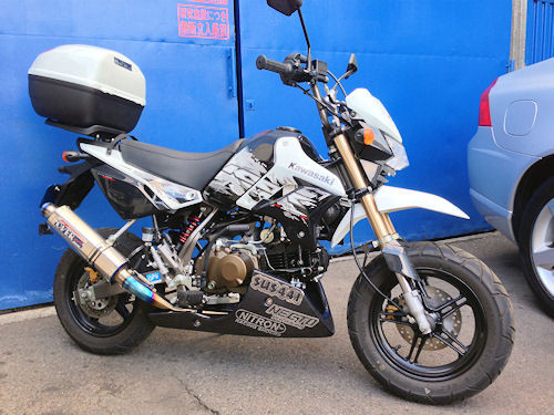 KSR110 アンダーカウル ノジマエンジニアリング アンダーカウル Z110キット 白ゲル