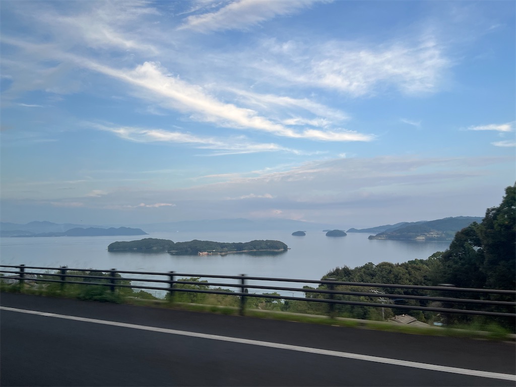 海が見える景色