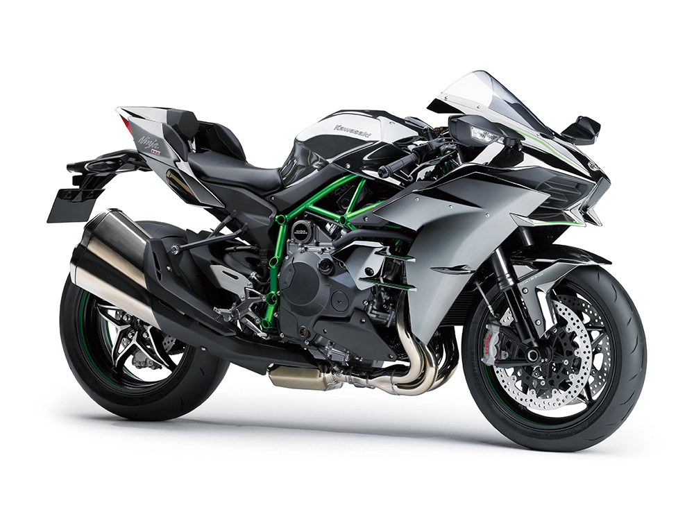 【ninja-h2】SHOEI CW-1.ブルーミラー×2 Motorcycle & Scooter Mirror Assemblies for Kawasaki H2 for