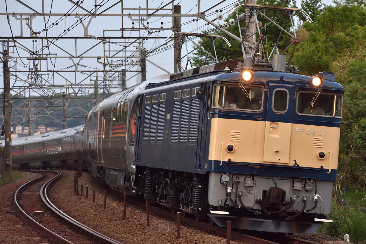 5 3 中央線 信州カシオペア紀行 トタsカーブ Kタコの撮り鉄ブログ