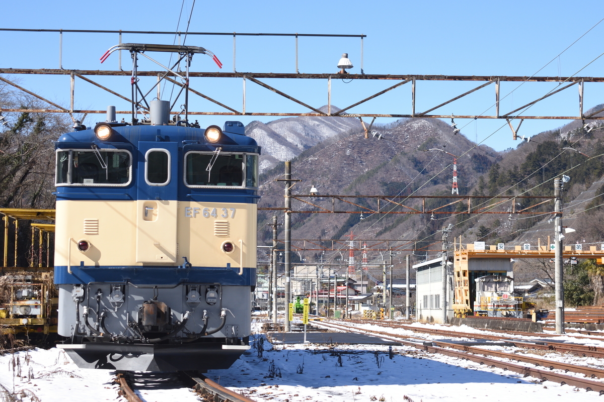 1 29 中央本線 初狩工臨返空 Ef64 37牽引 Kタコの撮り鉄ブログ