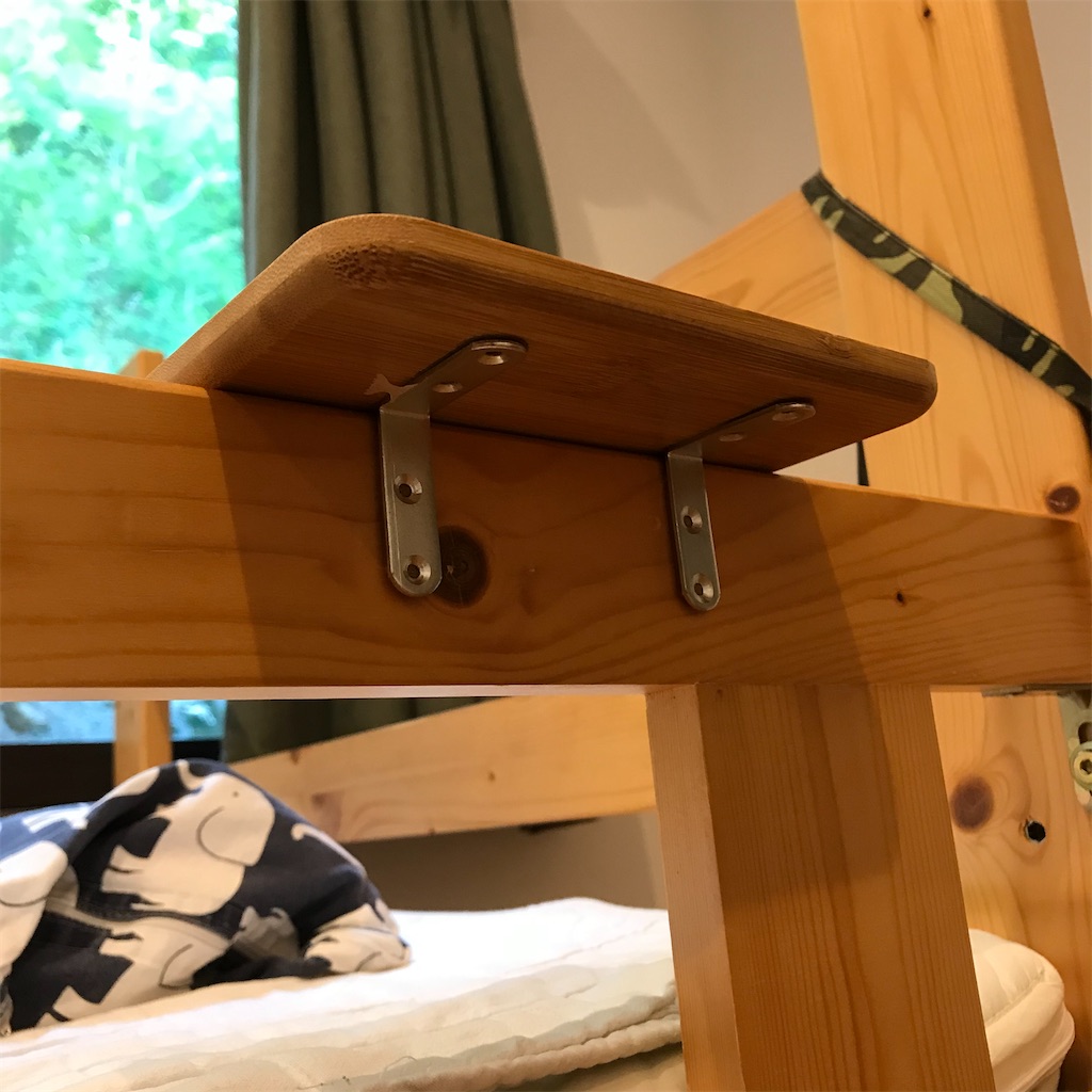 Diy 目覚まし時計用サイドテーブル ダイソー 100均 ミニマリスト志望主婦の作ったもの 平屋持て余シンプルライフ