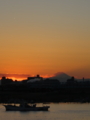 [夕暮れの富士山を見に]