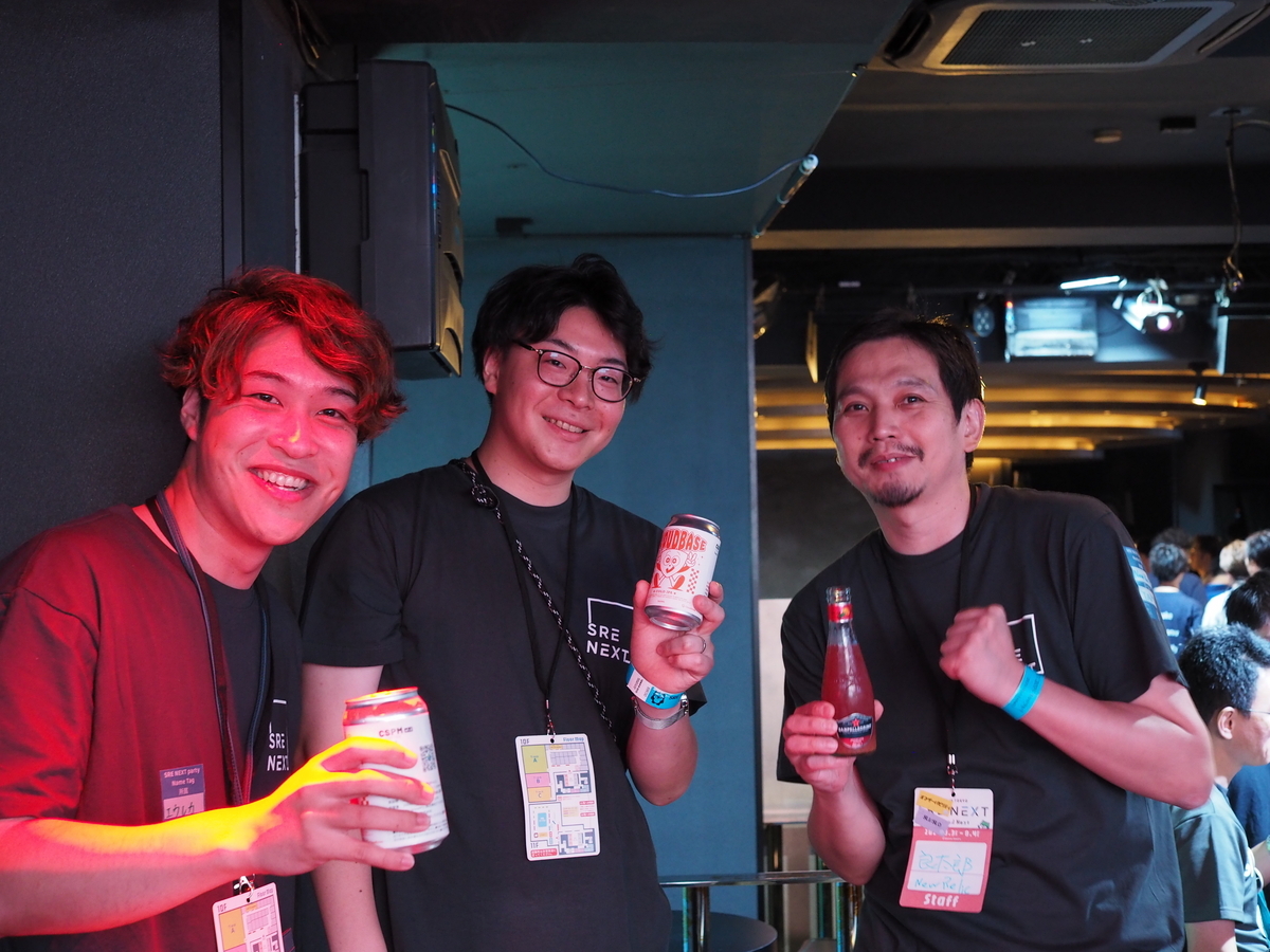 SRE NEXT 2024 懇親会写真