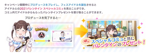 シャニマス バレンタインデーキャンペーン もらったチョコを見ていく 甘いひと時の贈り物 迷走をひとにぎり