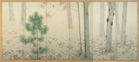 岸田劉生と菱田春草の名画に見る、明治末から大正にかけての