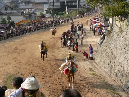 八時から走り始めます