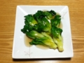 白菜の花芽の葛あんかけ