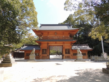 大山祗神社総門