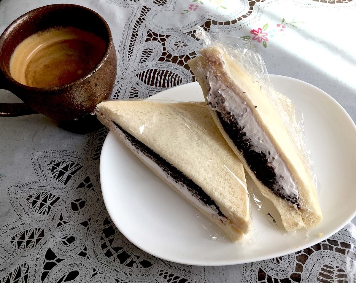 ホイップあんサンド