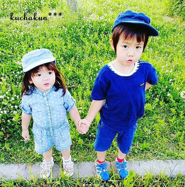 キッズ日よけ帽子diy 簡単手作り こども熱中症対策 100均でキッズ帽子２つ分 Kuchakunのブログ 注文住宅と大切な家族と育児記録