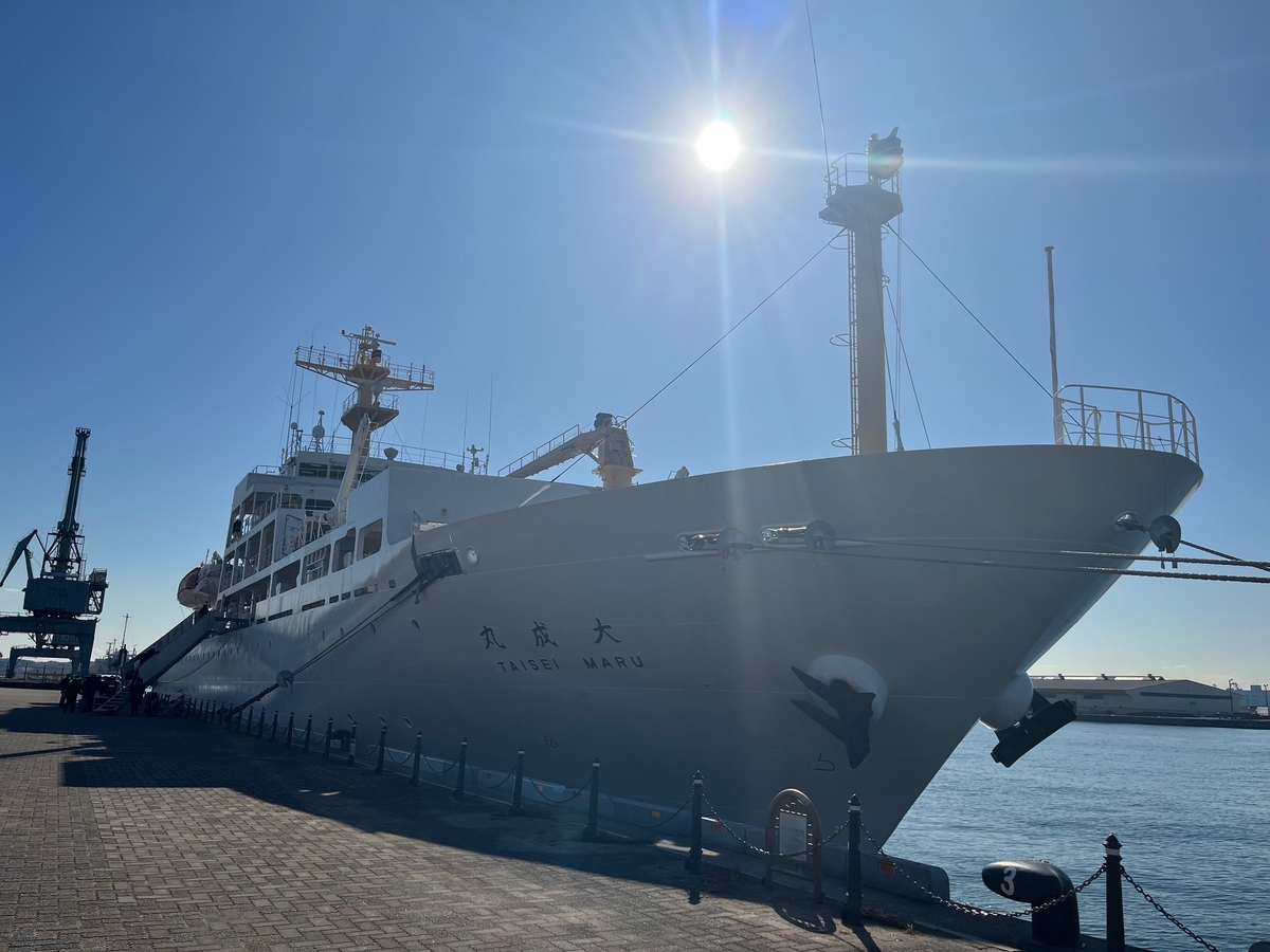 3年生「大成丸」に乗船 - 国立口之津海上技術学校ブログ