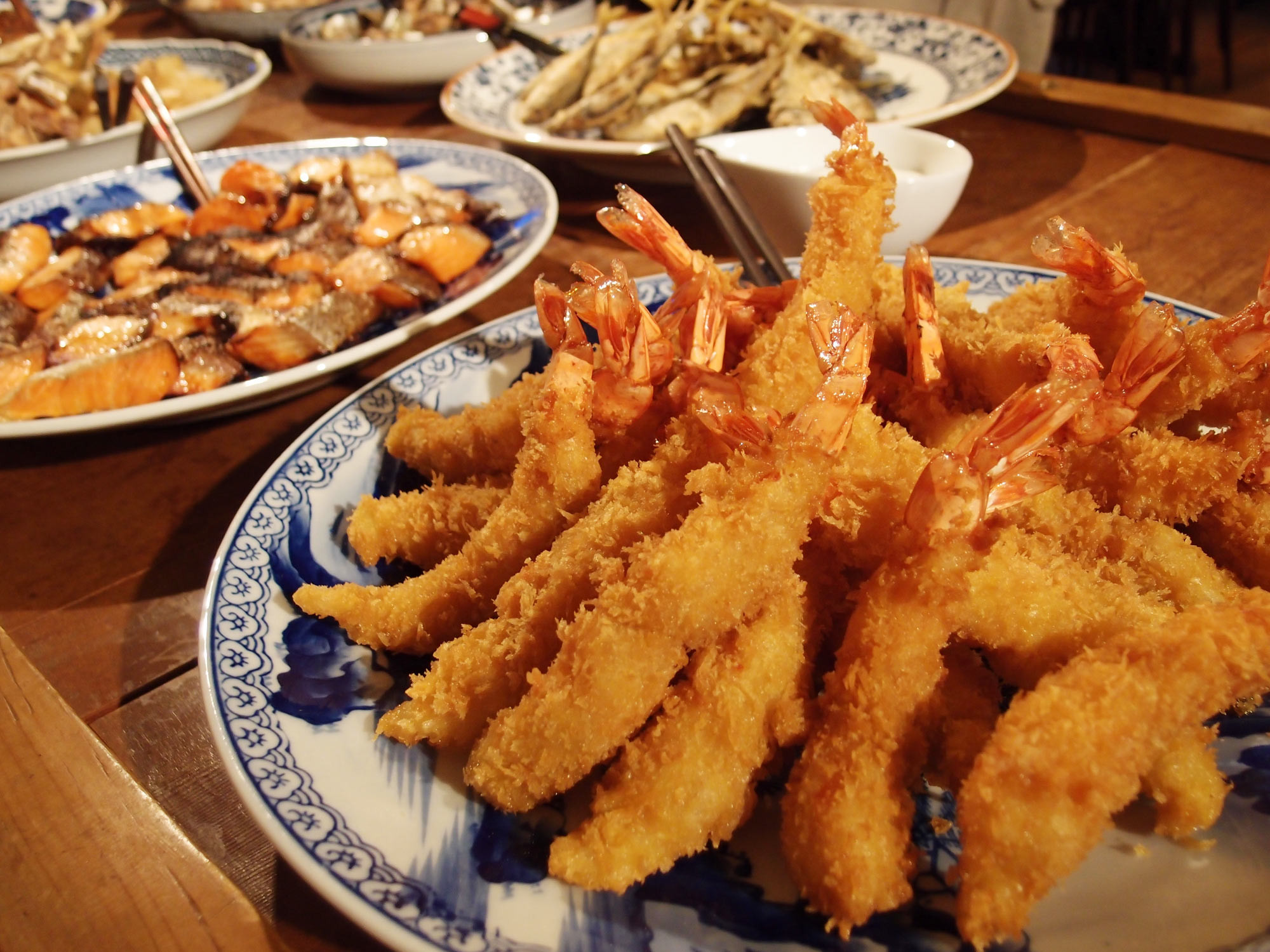 割烹民宿 こだまの晩ご飯 f:id:kudakurage:20120924004455j:plain