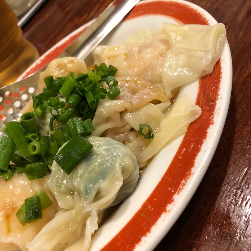 ゆでワンタン