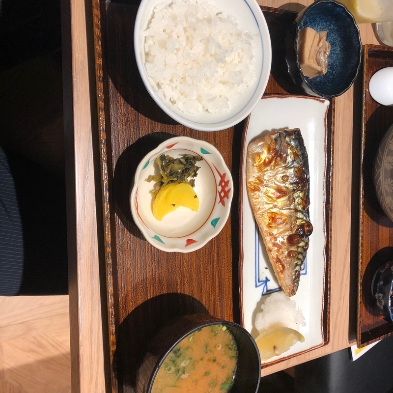 塩サバ定食