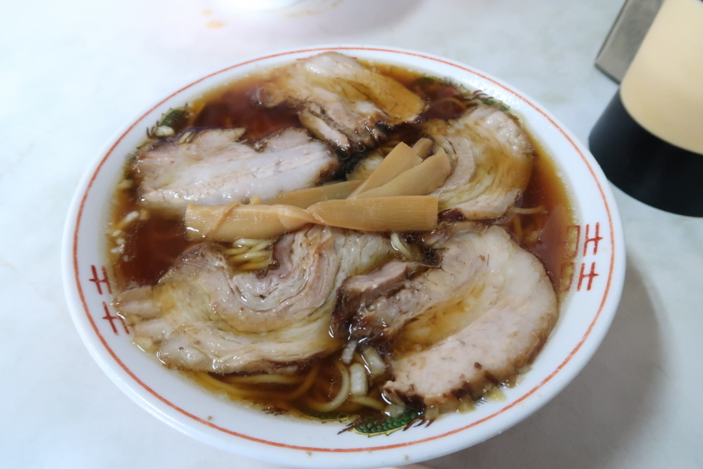 水戸 中華そばすゞき チャーシューメン大盛 外ごはん家ごはん