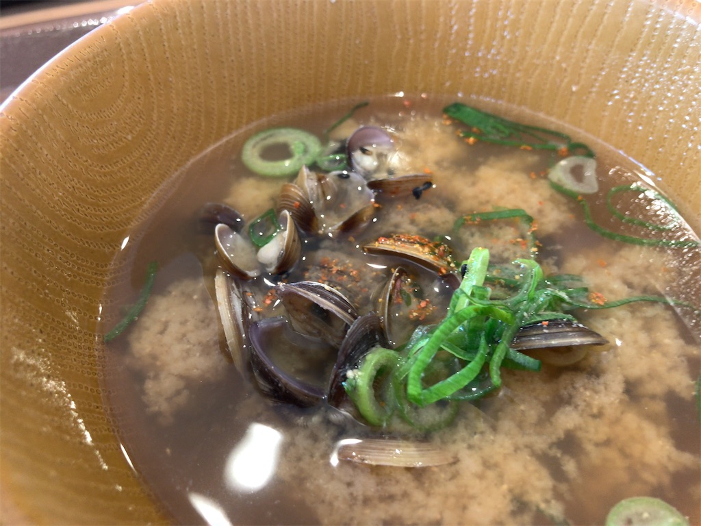 長沼のすき家で 牛丼しじみ汁たまごセット を食べてみた 外ごはん家ごはん