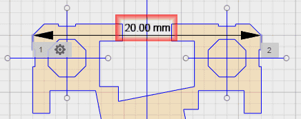寸法を測定し、修正できていることを確認します。 寸法を測定し、修正できていることを確認します。