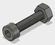 移動して、ボルトと軸を合わせます。 移動して、ボルトと軸を合わせます。