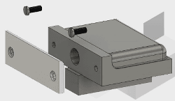 スライドする顎は、複数のコンポーネントで構成されます スライドする顎は、複数のコンポーネントで構成されます