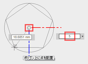 6角形のポリゴンを描きます