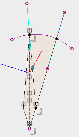 先ほどのスケッチも利用して、スケッチします。 先ほどのスケッチも利用して、スケッチします。