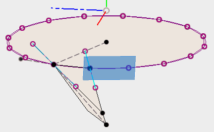 平面にスケッチします。 平面にスケッチします。