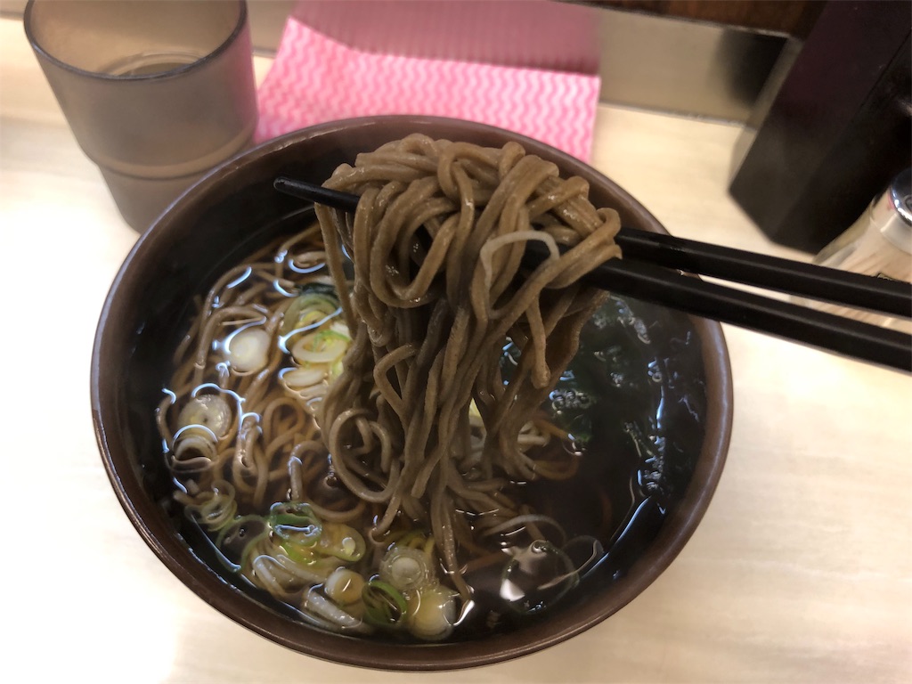 勝どき駅の立ち食い蕎麦 よつば 朝の蕎麦って美味いよね クッキング父ちゃん食べ歩き食レポブログ