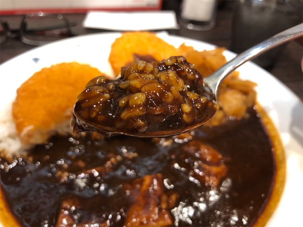 Coco壱新商品 牛カレー クリームコロッケ 濃厚なカレーにとろけるぐらい柔らかいゴロゴロすぎる牛肉にマジ歓喜 Coco壱史上1番濃いいんじゃね クッキング父ちゃん食べ歩き食レポブログ Coco壱新商品 牛カレー クリームコロッケ 濃厚なカレーにとろけるぐらい柔らかいゴロゴロすぎる牛肉にマジ歓喜 Coco壱史上1番濃いいんじゃね クッキング父ちゃん食べ歩き食レポブログ