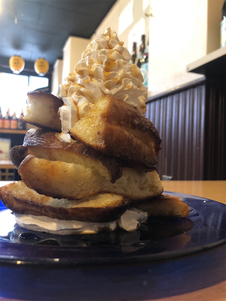 小田急相模原の絶品山盛りスイーツ山小屋のパンケーキ クッキング父ちゃん公式ブログ